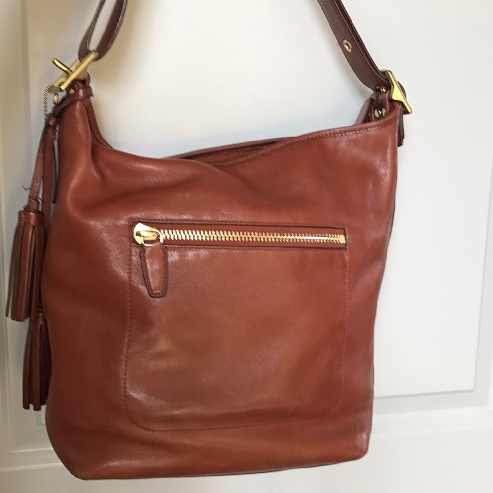 Coach leather purse